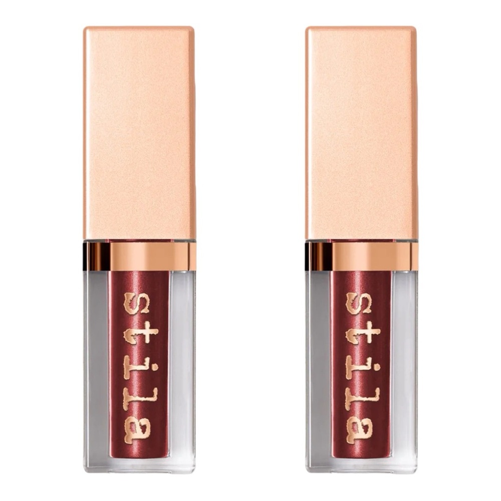 STILA SHIMMER & GLOW LIQUID EYE SHADOW IN PIGALLE 4.5ML X2 - BRAND NEW, NO BOXES